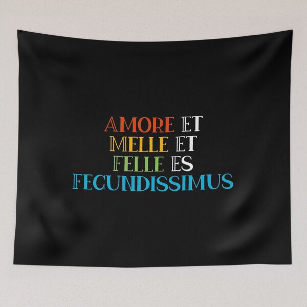 Item preview, Amore Et Melle Et Felle Es Fecundissimus designed and sold by StillInBeta.
