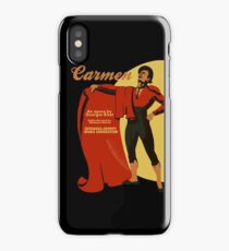 Retro vintage art Carmen opera (Toreador) iPhone Case