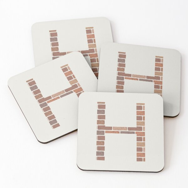 Item preview, Brick wall H letter designed and sold by EngineerGoC.