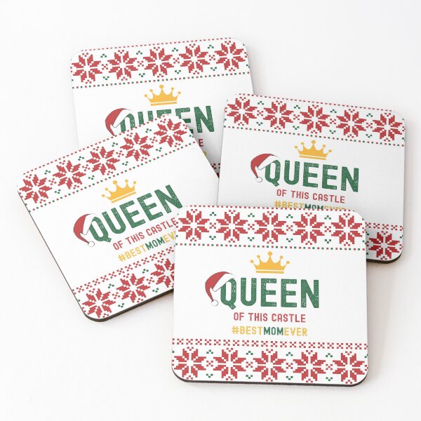 Item preview, Reina de este castillo #Best Mom Ever | Regalos familiares a juego para mamá, papá, hija e hijo | Suéter feo de Navidad designed and sold by InkItStudio.