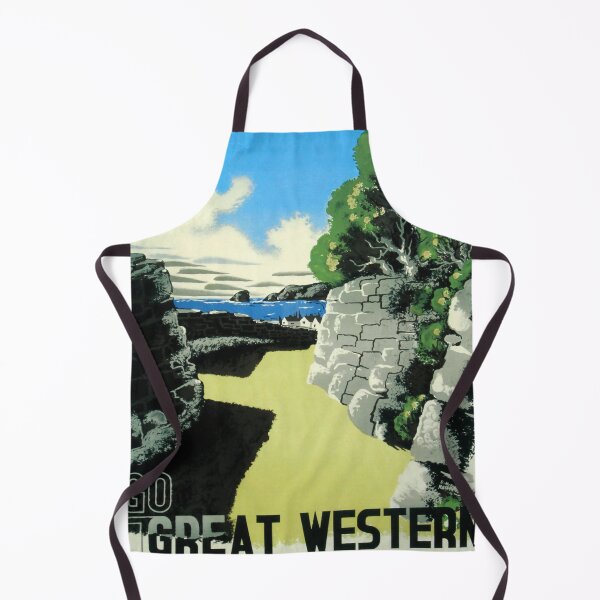 Item preview, To Cornwall retro poster designed and sold by CorasPosters.
