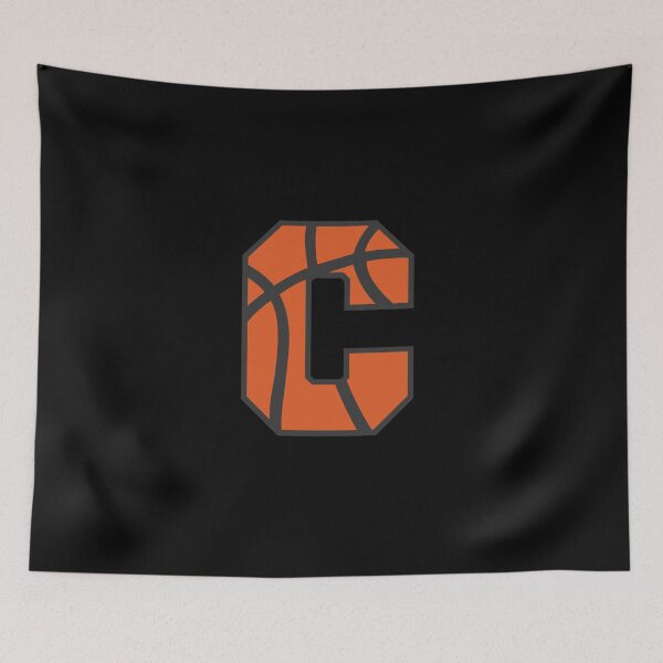 Item preview, Letter C Monogram | Basketball designed and sold by SerendipityNow.