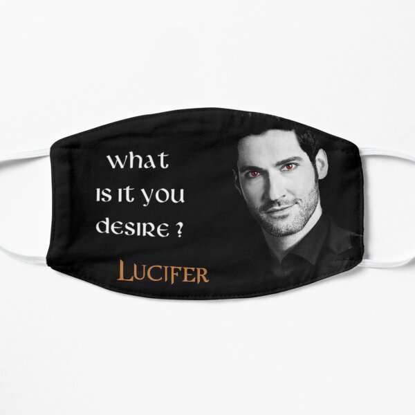 Lucifer Morningstar Masque sans plis