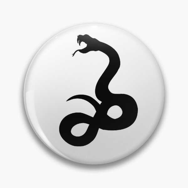 Artikelvorschau, Basilisk Schlange Silhouette Symbol entworfen und verkauft von Darcy777.