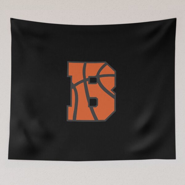 Item preview, Letter B Monogram | Basketball designed and sold by SerendipityNow.