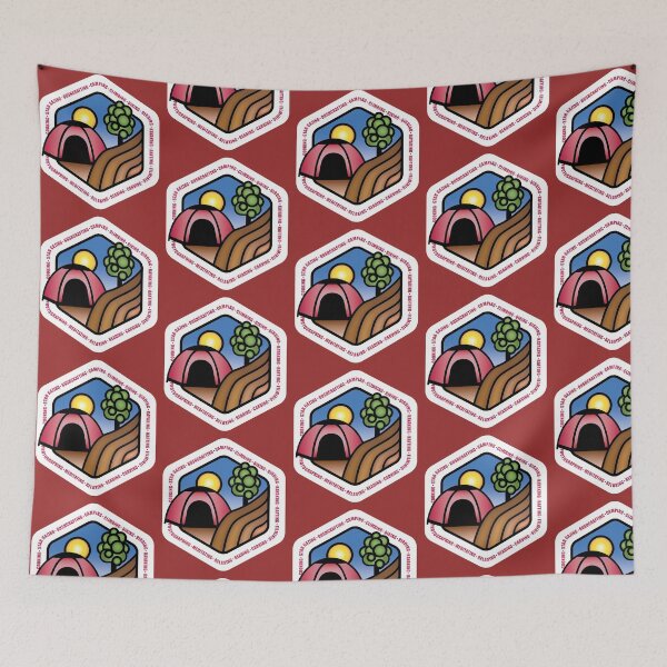 Item preview, Tent Landscape multicolor designed and sold by dzdart.