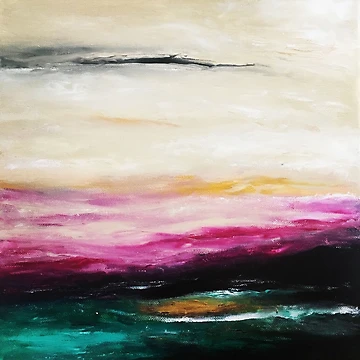 Artwork thumbnail, Abstract Landscape by Rebecca Bartlemay