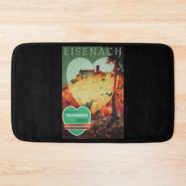 Item preview, Eisenach retro poster designed and sold by CorasPosters.