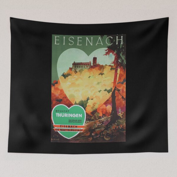 Item preview, Eisenach retro poster designed and sold by CorasPosters.