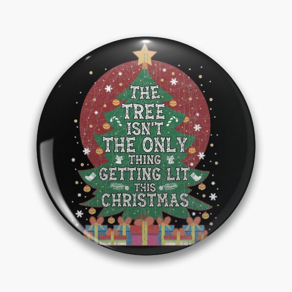 Item preview, Funny Christmas Tree Getting Lit Drinking designed and sold by christianadams.