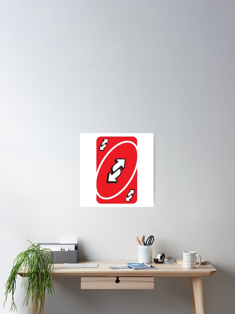 Reverse Card Meme Poster