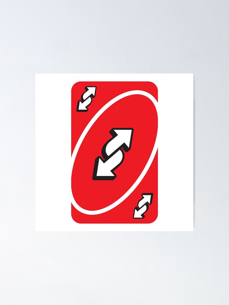 Reverse Card Meme Poster