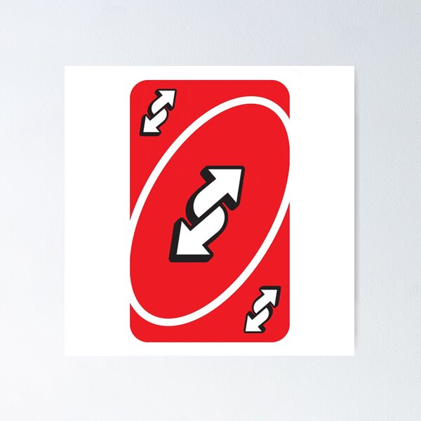 Reverse Card Meme Poster