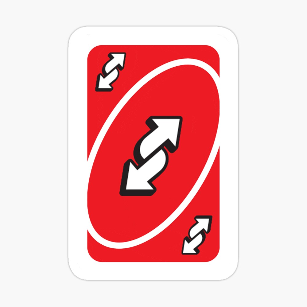 Reverse Card Meme Poster
