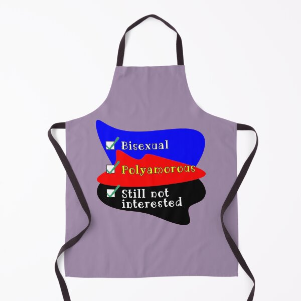 Item preview, Bi, Polyam, And Still Not Interested Polyamorous Flag Colours designed and sold by dysperdis.