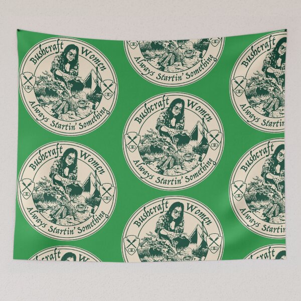Item preview, Bushcraft Women Fire 2 color designed and sold by dzdart.