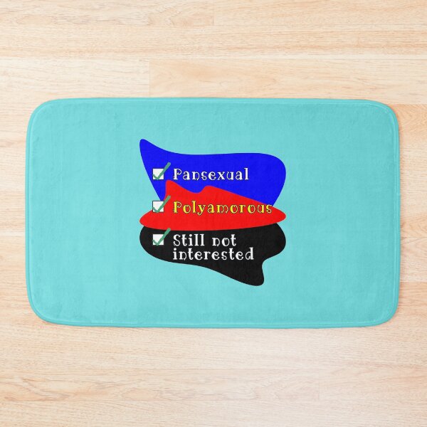 Item preview, Pan, Polyam, And Still Not Interested Polyamory Pride Flag Colours designed and sold by dysperdis.