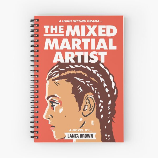 Item preview, The Mixed Martial Artist by Lanta Brown Novel Cover Print designed and sold by Lantasart.