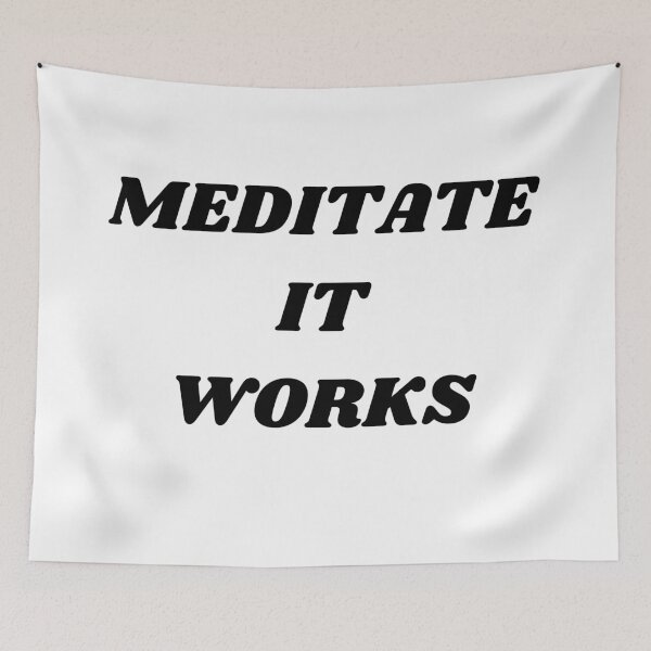 Item preview, Meditate it works designed and sold by chark70.