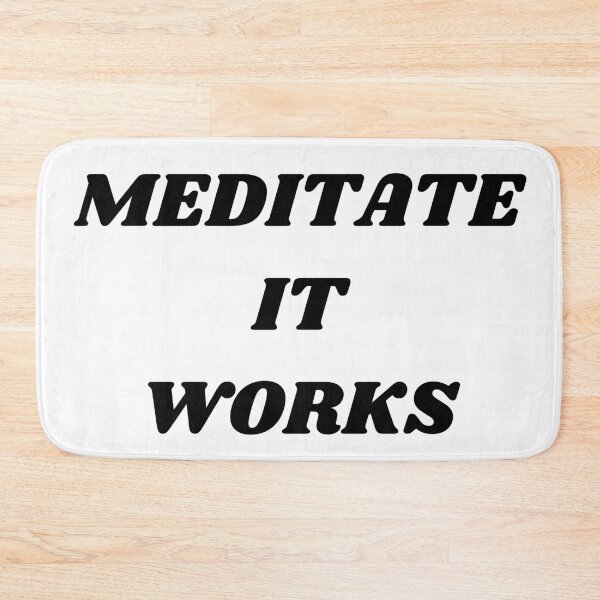 Item preview, Meditate it works designed and sold by chark70.