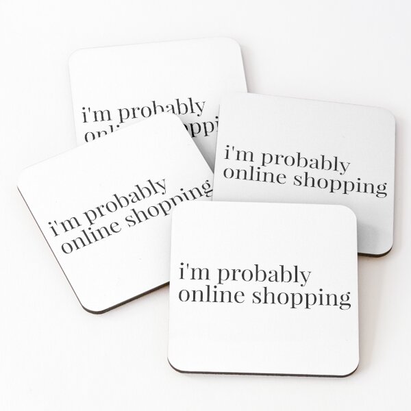 Item preview, I'm probably online shopping  designed and sold by Puffoo.