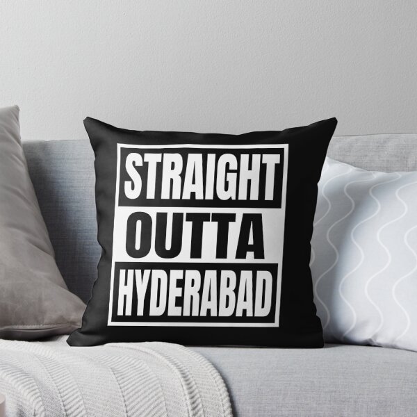 Item preview, Straight Outta Hyderabad designed and sold by MimsTees.