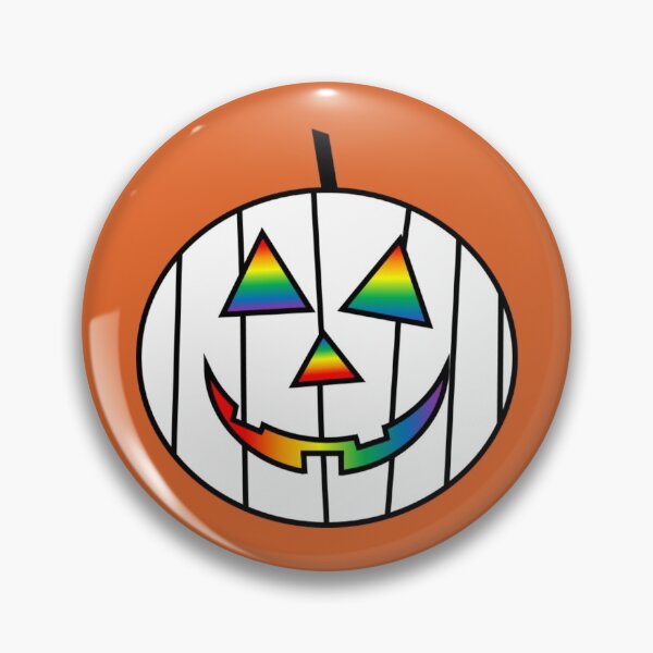 Item preview, Halloween LGBT Pride Pumpkin Graphic designed and sold by alex96207.
