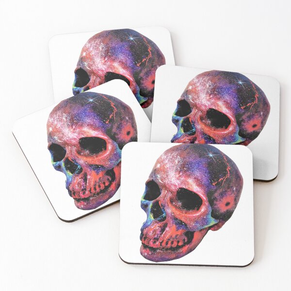 Item preview, Red Space Skull designed and sold by MLpaintings.