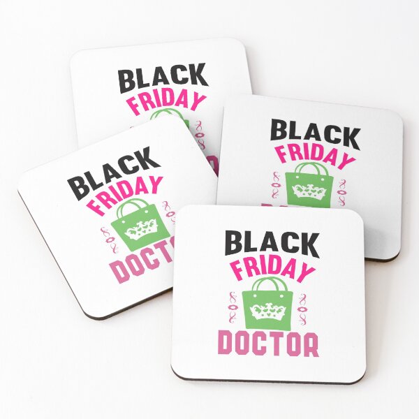 Item preview, Black Friday Doctor: I Go Shopping  designed and sold by cutitoutsir.