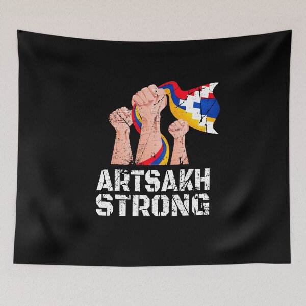 Item preview, ARTSAKH STRONG | Artsakh is Armenia | Artsakh Flag designed and sold by MagicBoutique.