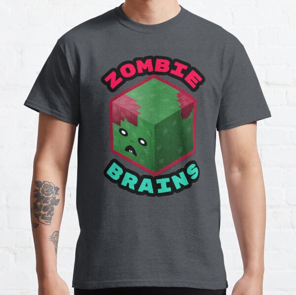 Minecraft Zombie T Shirts Redbubble - zombie torso t shirt roblox