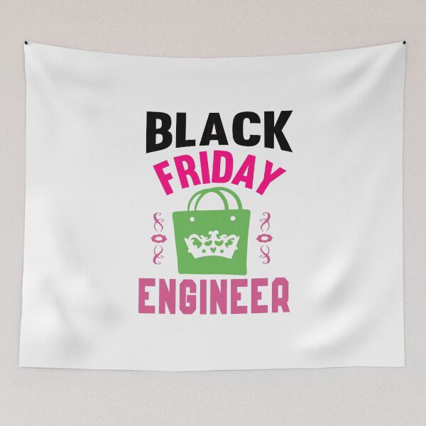Item preview, Black Friday Engineer: I Go Shopping  designed and sold by cutitoutsir.