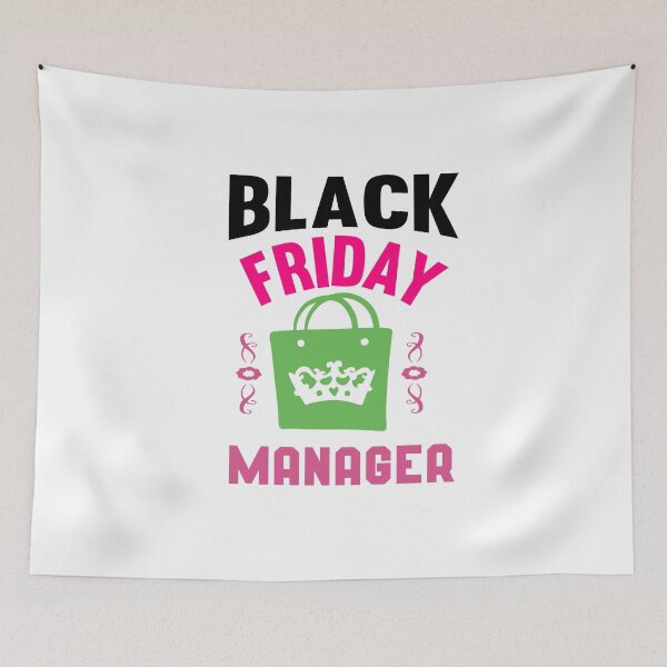 Item preview, Black Friday Manager: I Go Shopping  designed and sold by cutitoutsir.