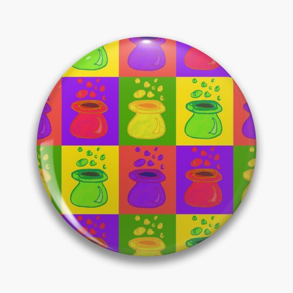 Item preview, Multicolour Pop Art Cauldrons  designed and sold by DesignsofNote.