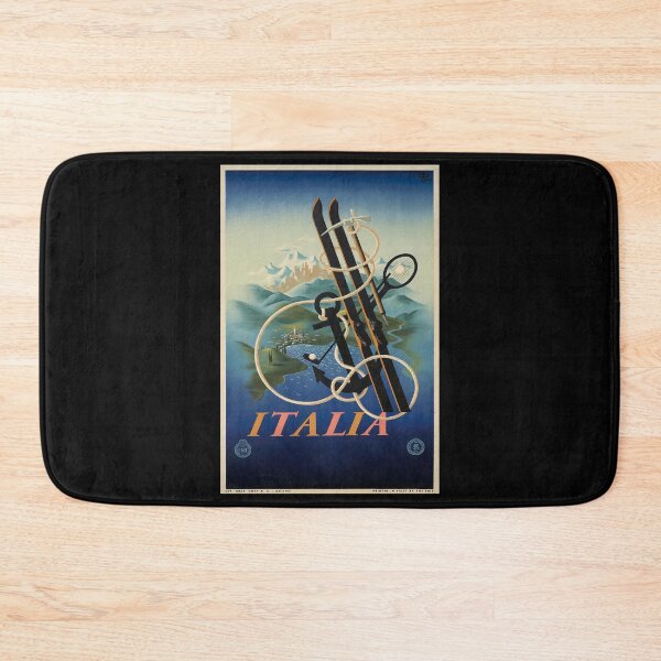Item preview, Italia retro poster designed and sold by CorasPosters.