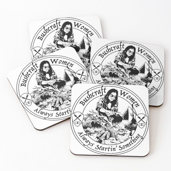 Item preview, Bushcraft Women Fire 1 color designed and sold by dzdart.