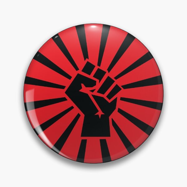 Item preview, Black/Red Fist designed and sold by MilitantEmpath.