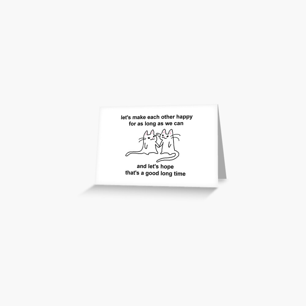 Carte de vœux « rendons-nous heureux»
