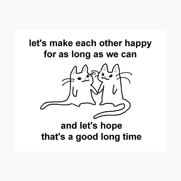Item preview, let's make each other happy designed and sold by robinauts.
