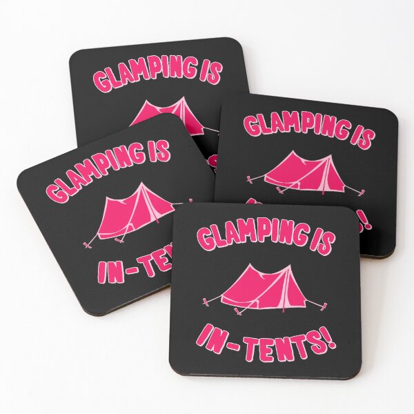 Item preview, Glamping Is In Tents designed and sold by flippinsg.