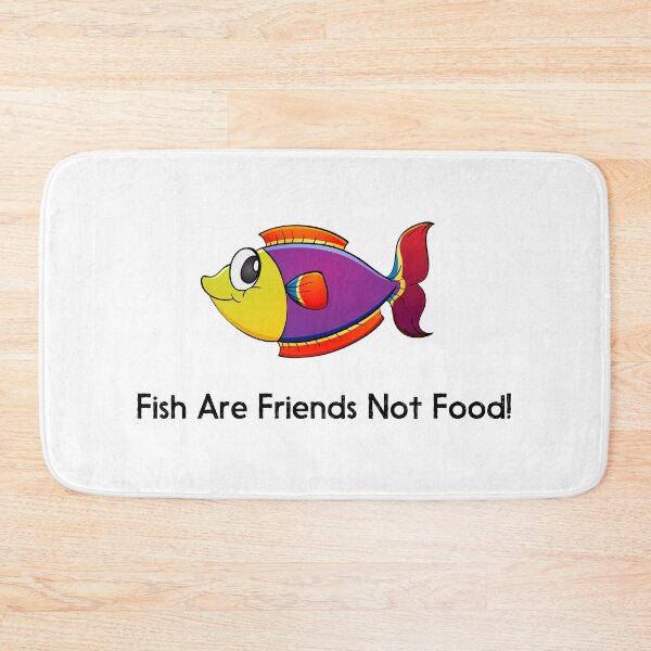 Item preview, fish are friends not food designed and sold by HMMOUCH.