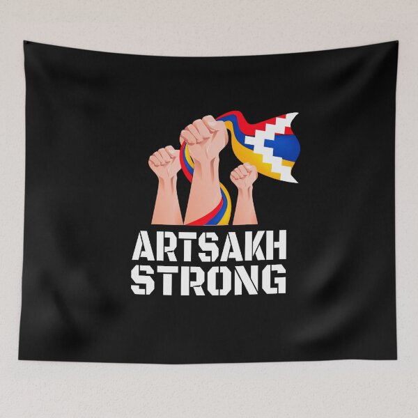 Item preview, ARTSAKH STRONG | Artsakh is Armenia | Artsakh Flag designed and sold by MagicBoutique.