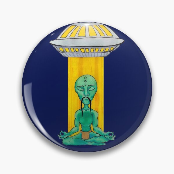 Item preview, Meditating Alien designed and sold by KBmedley.
