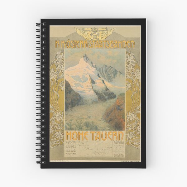 Item preview, Hohe Tauern retro poster designed and sold by CorasPosters.