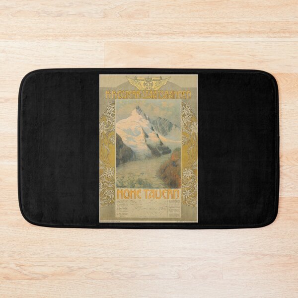 Item preview, Hohe Tauern retro poster designed and sold by CorasPosters.
