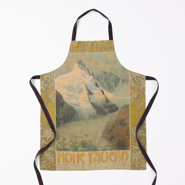 Item preview, Hohe Tauern retro poster designed and sold by CorasPosters.