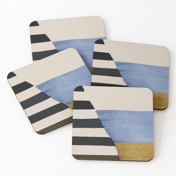 Item preview, Etchnic Scandinavian Big Black Stripes designed and sold by MyArt23.