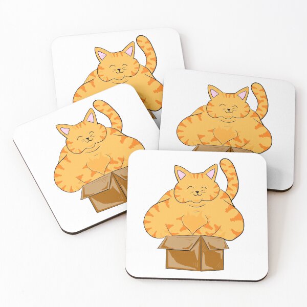 Item preview, Bulky Cat In A Little Box designed and sold by missmann.