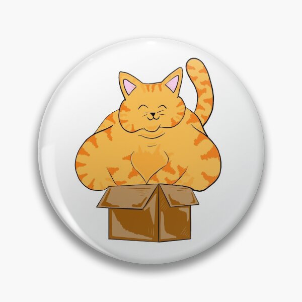 Item preview, Bulky Cat In A Little Box designed and sold by missmann.