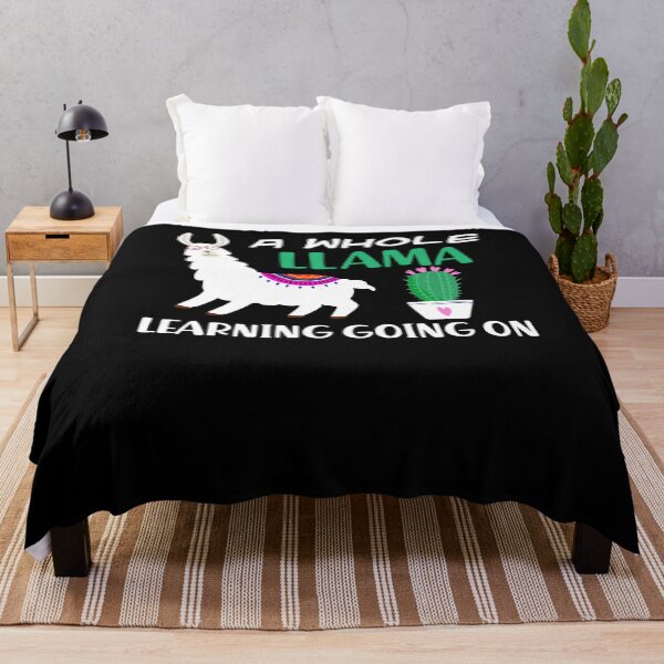 Item preview, A Whole Llama Learning Going On Funny Teachers Saying designed and sold by majidkacm.